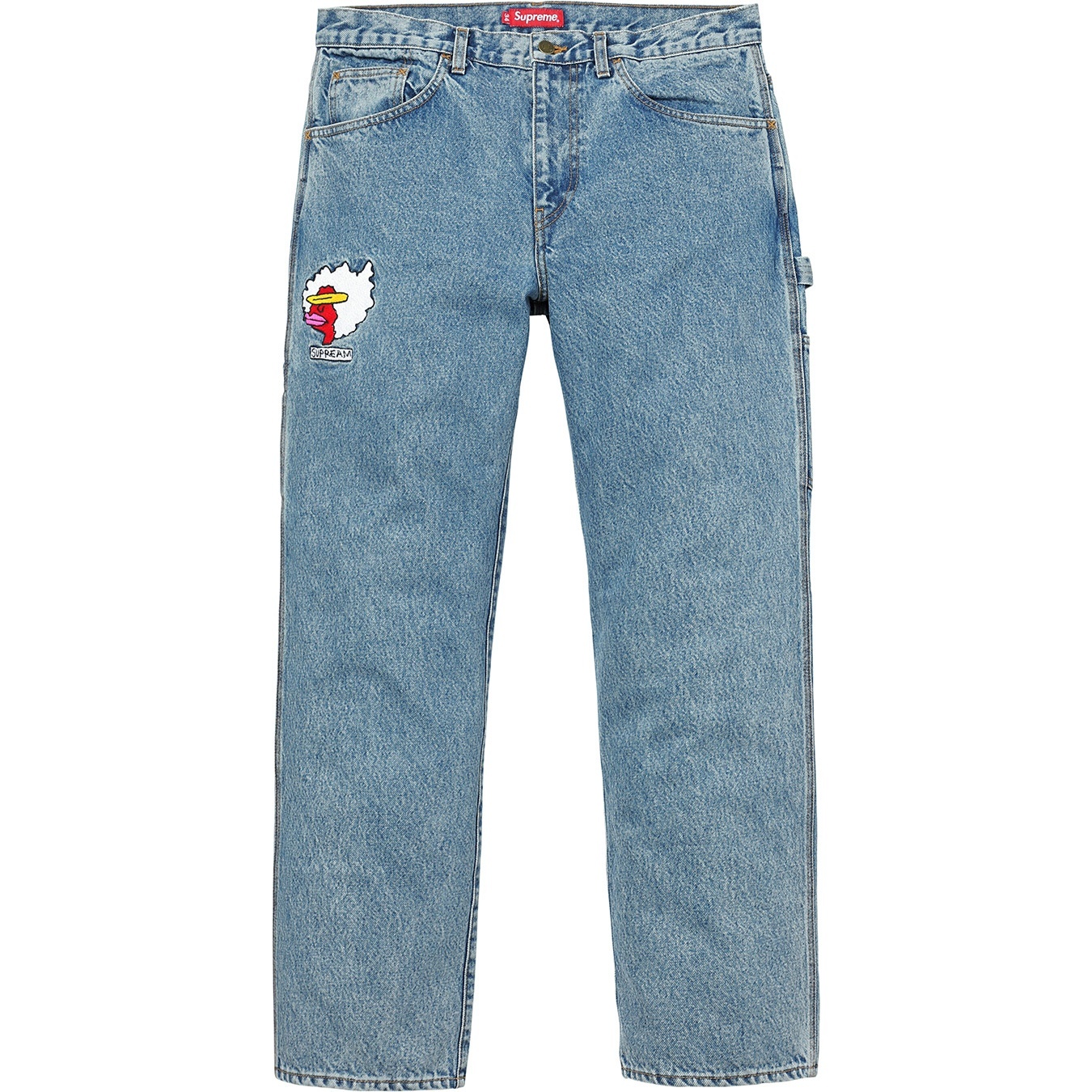 Gonz Ramm Washed Denim Painter Pant view 8
